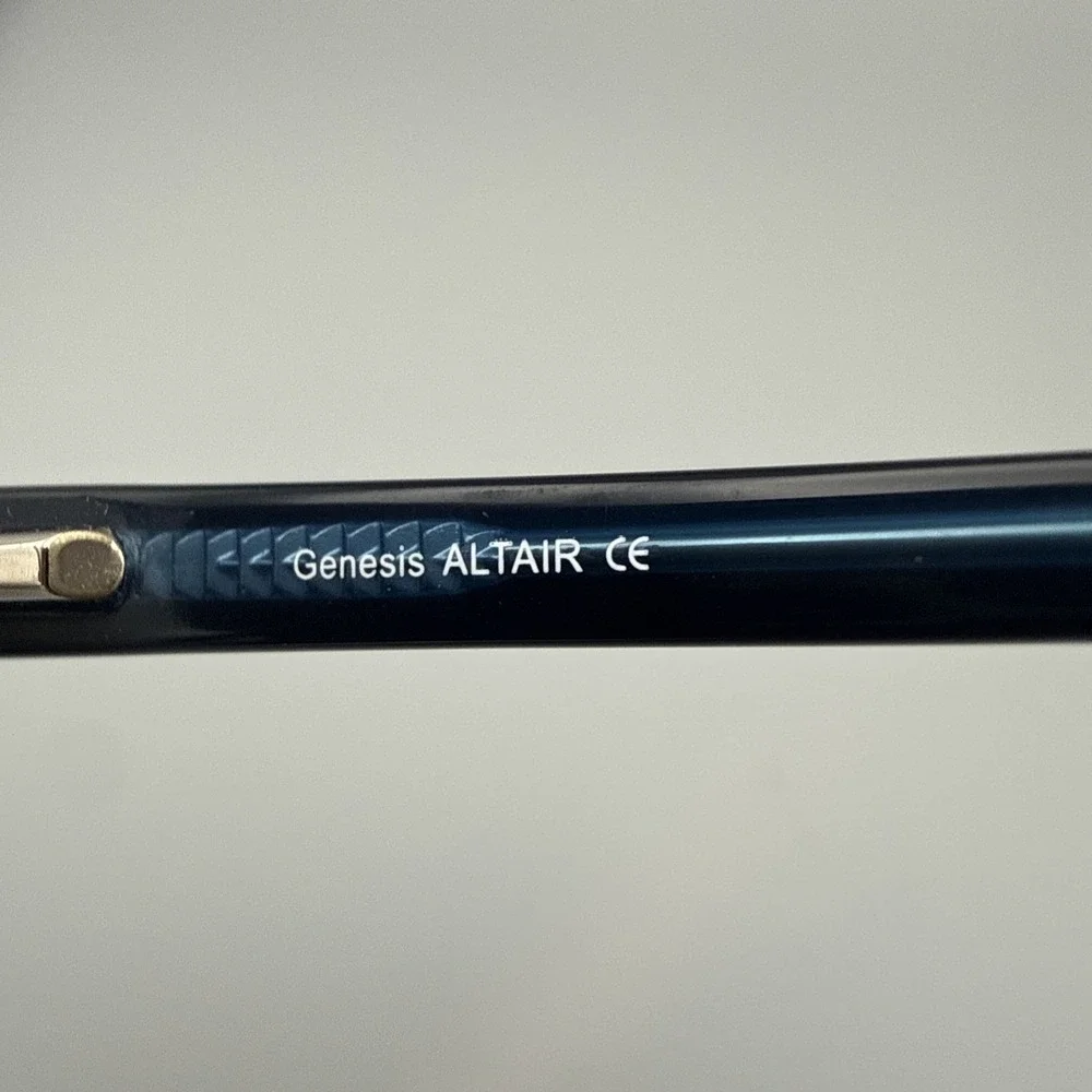 Altair Genesis Eyeglass Frames ALTAIR Midnight SemiRimless Model 2042 & Case HOT